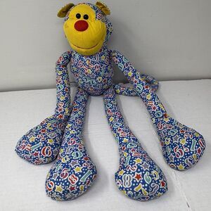 VTG 1988 Avon Count On Andy Monkey Beanbag Plush Weighted Numbers Stars 20in